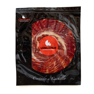 Jamón de bellota 50% loncheado a cuchillo