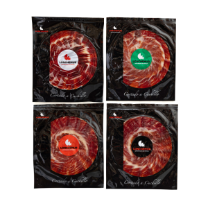 Pack degustación jamón ibérico loncheado a cuchillo