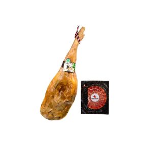 Jamón Duroc loncheado a cuchillo y envasado al vacío
