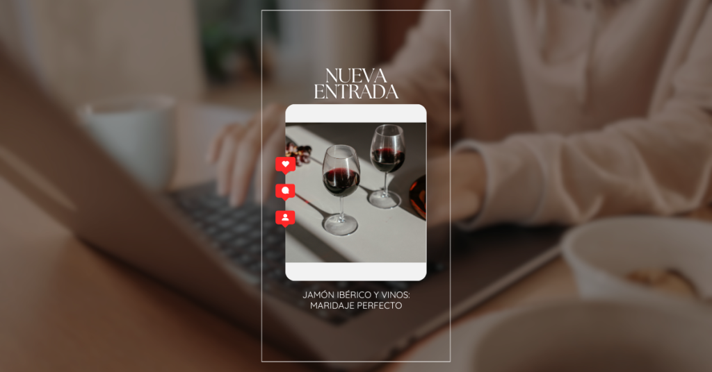 Maridaje jamón ibérico y vino