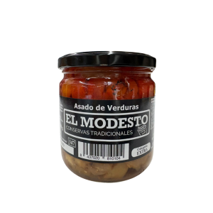 Asado de verduras en conserva - El Modesto