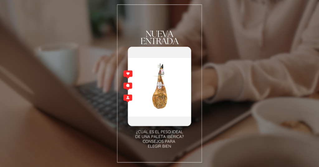 Peso ideal de una Paleta ibérica