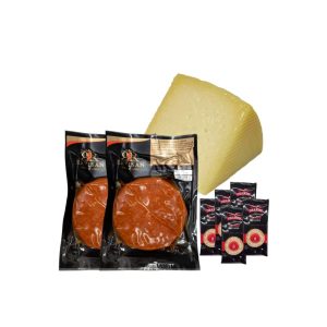 Sobrasada ibérica y queso semicurado