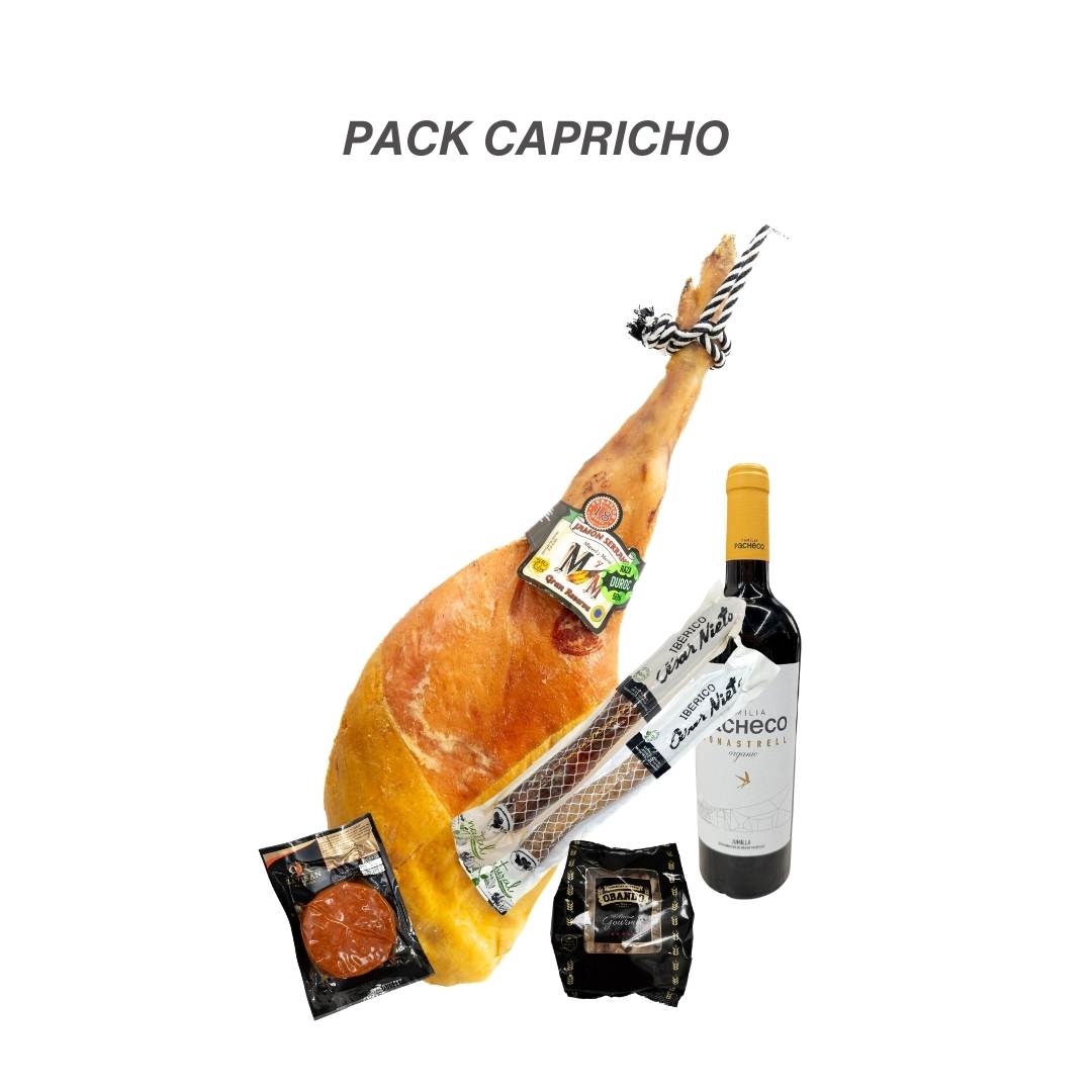 Pack con Jamón Duroc 50%