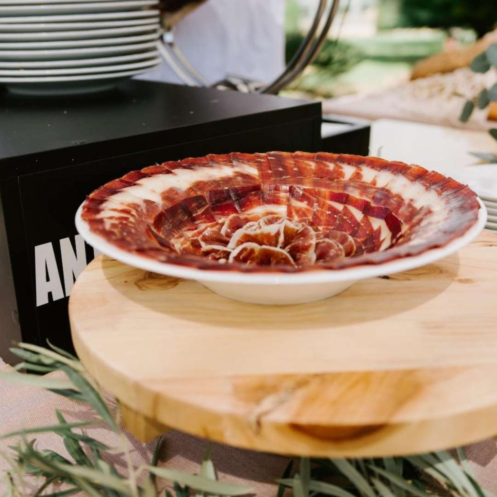 Cortador de jamón para bodas