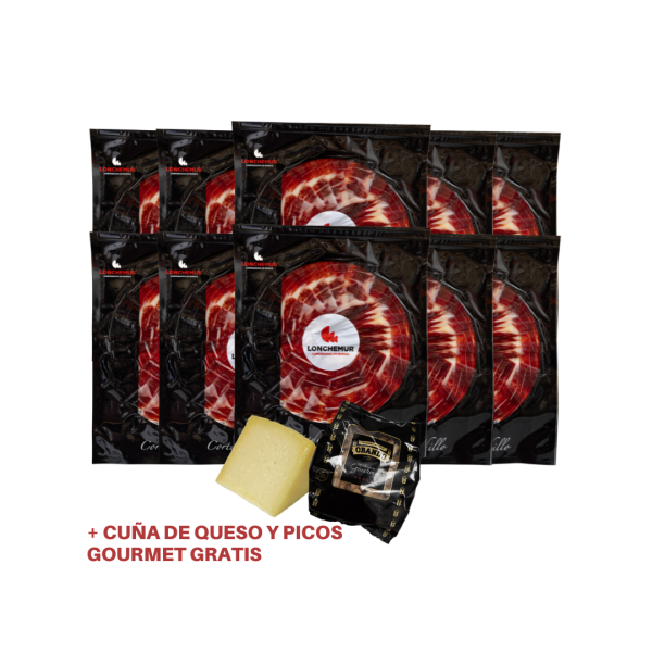 PACK JAMÓN + QUESO Y PICOS
