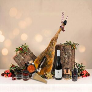 Pack Ibérico cesta de navidad lonchemur