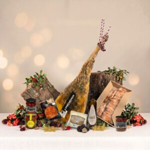 Pack Trufado cesta de navidad lonchemur