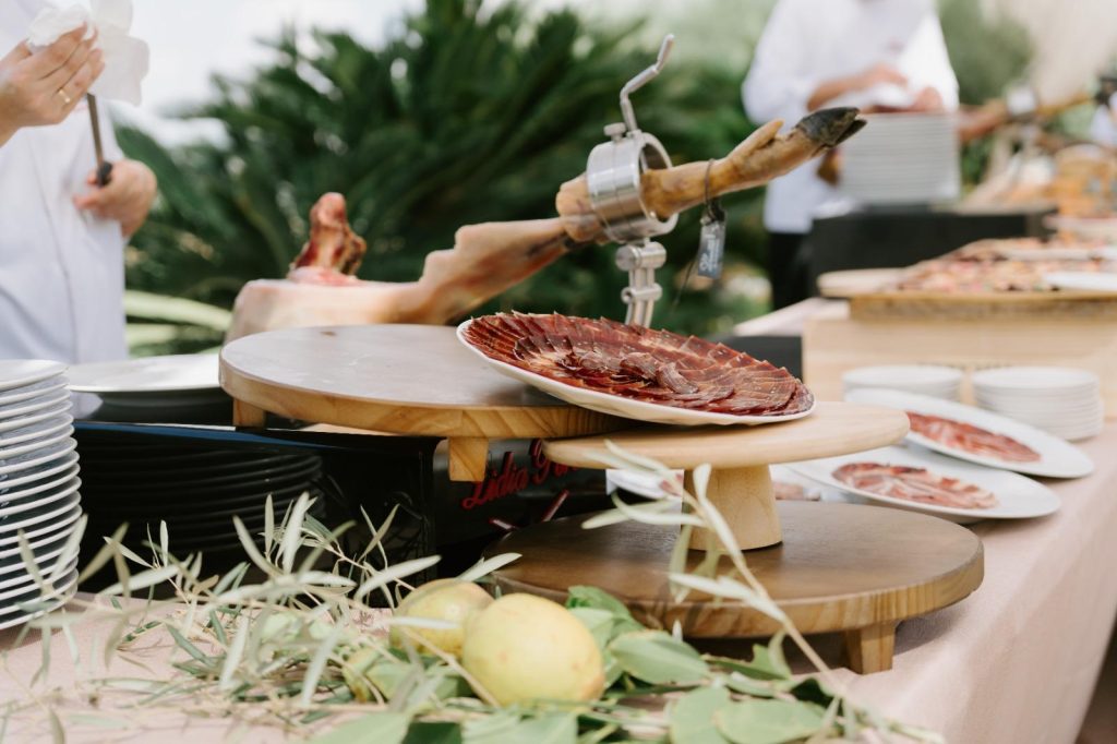 Cortador de jamón para bodas