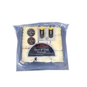 Cuña de queso trufado