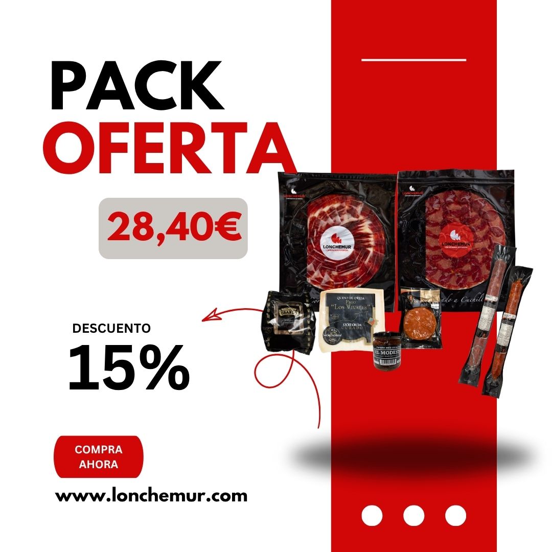 pack gourmet ibérico en oferta