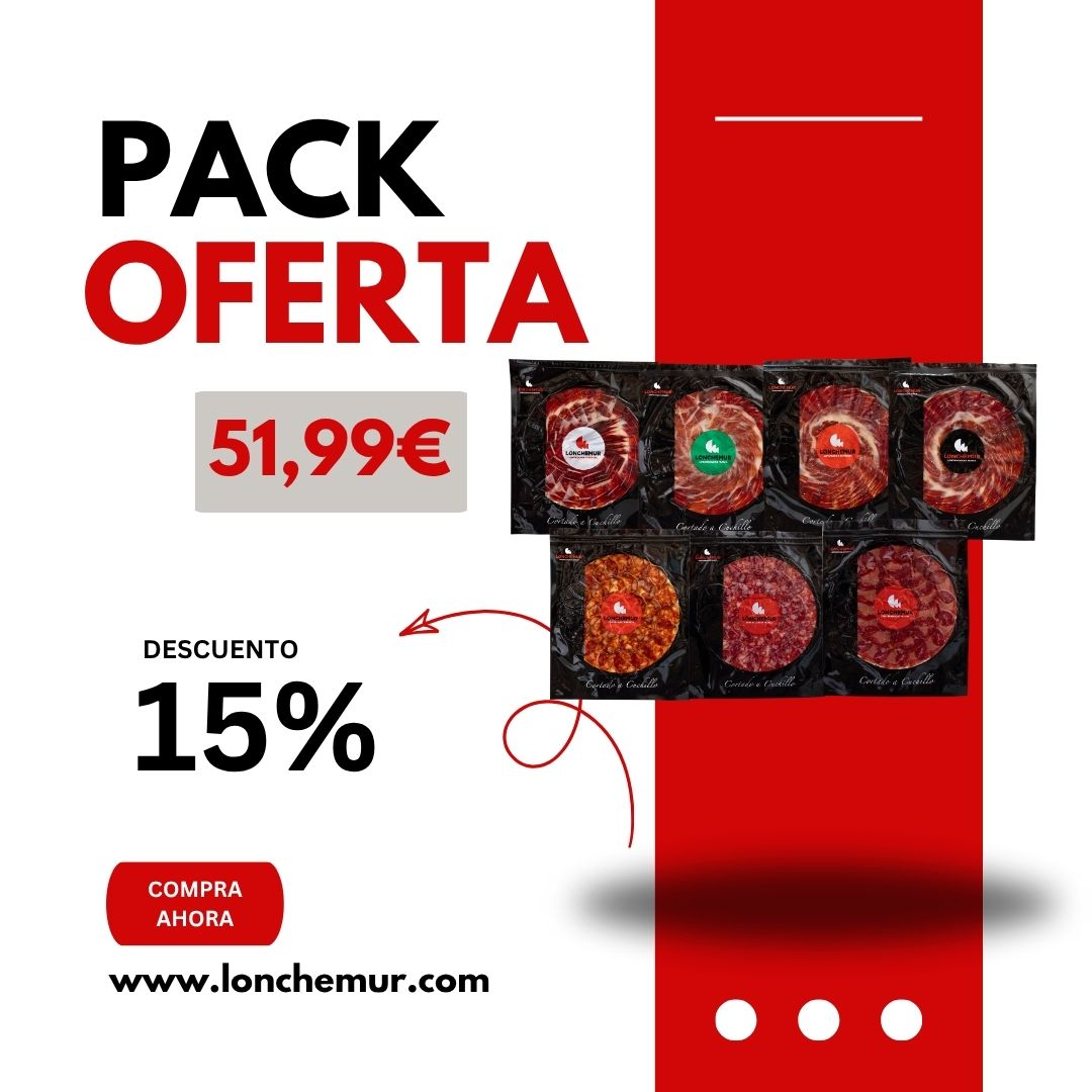 Pack oferta de Loncheos ibéricos gourmet