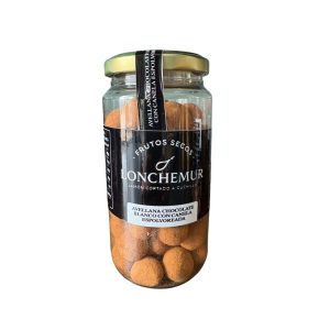 Avellanas con Chocolate Blanco y Canela Espolvoreada