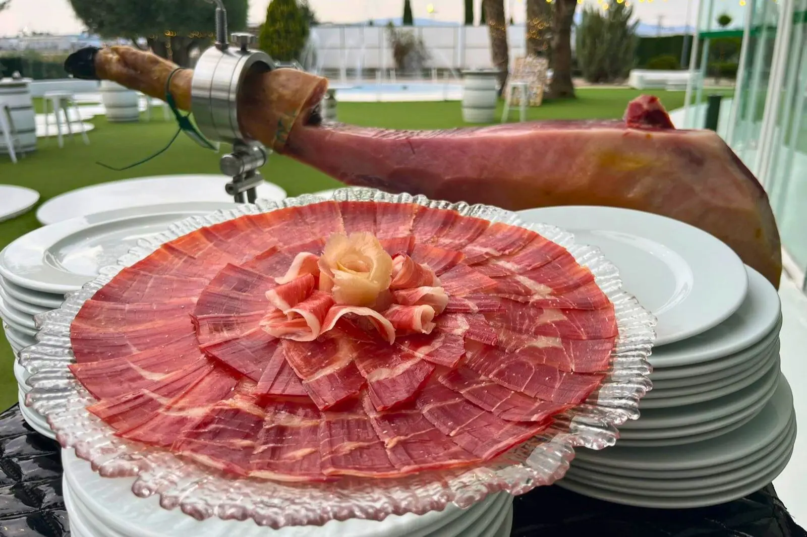 CORTADOR DE JAMÓN PARA BODAS EN MURCIA