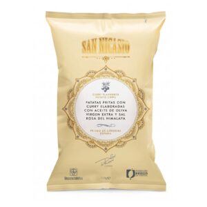 San Nicasio · Chips Curry & Aceite de Oliva Virgen Extra