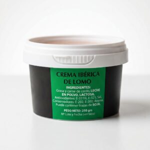 crema de lomo iberica