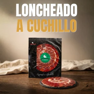 Jamón loncheado a cuchillo