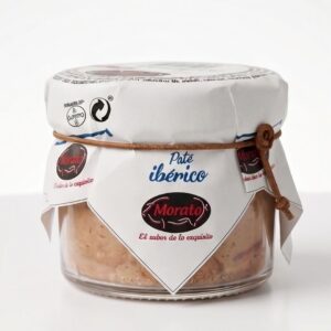 Paté de hígado de cerdo ibérico con setas y aceite de oliva virgen extra