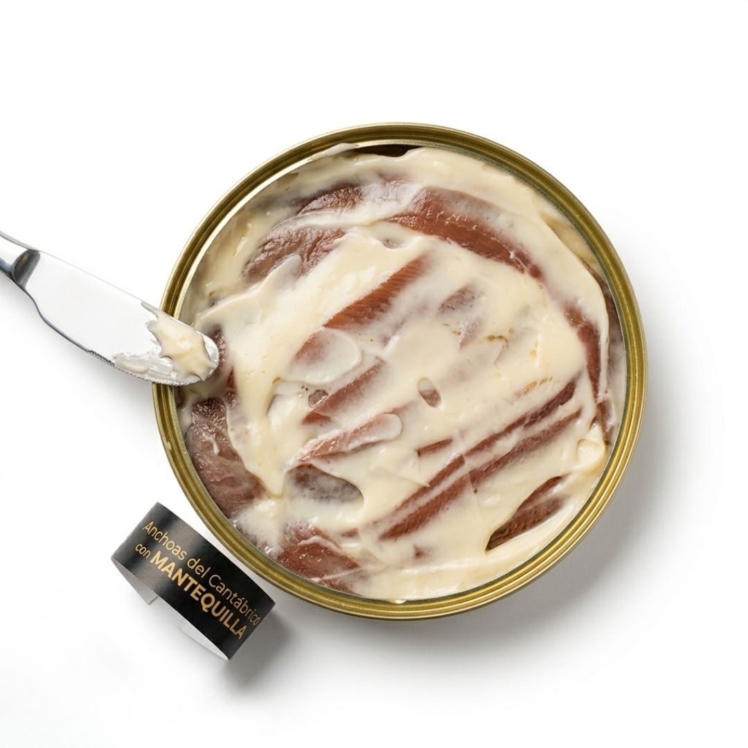 Anchoas del Cantábrico con Mantequilla 2