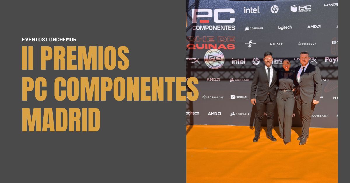 Lonchemur en los II Premios PcComponentes cinco jamones, muchas migas y una noche para recordar