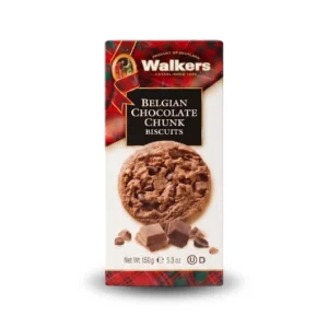 WALKERS BELGIAN CHOCO CHUNK BISCUITS
